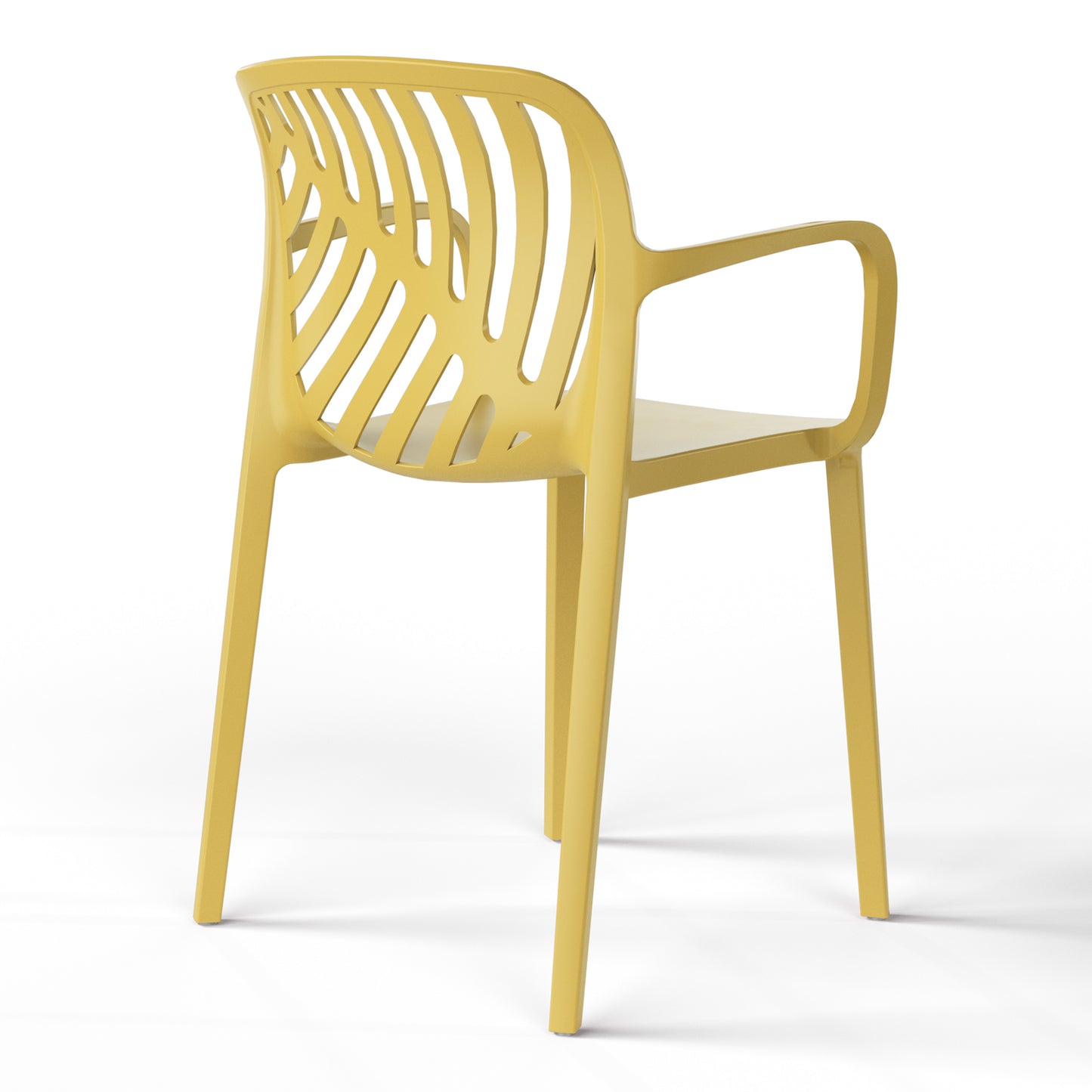 Polyform Stacking Dining Arm Chair (Set of 2) Seahawk Designs Patio Dining Chairs