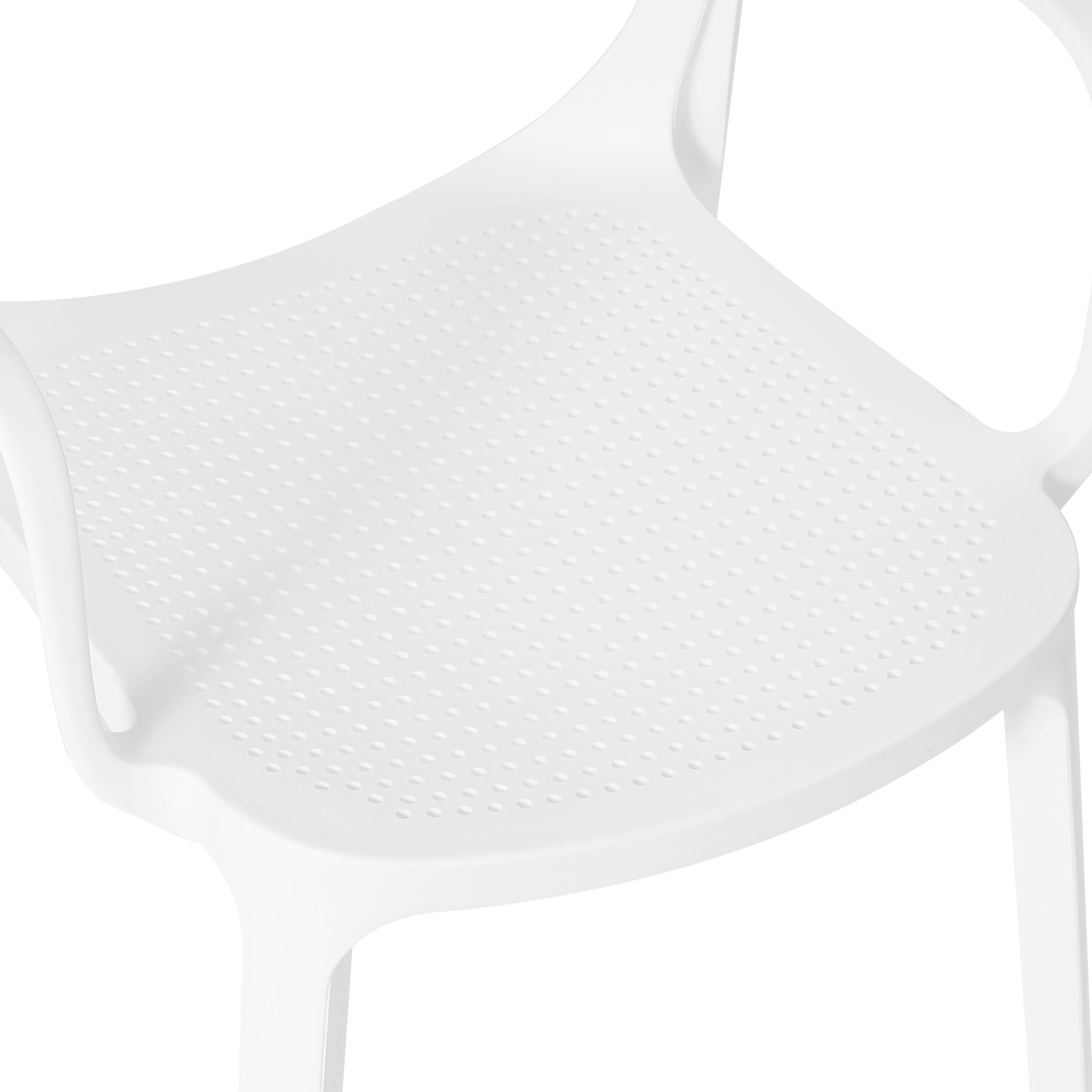 Polyform Stacking Dining Arm Chair (Set of 2) Seahawk Designs Patio Dining Chairs