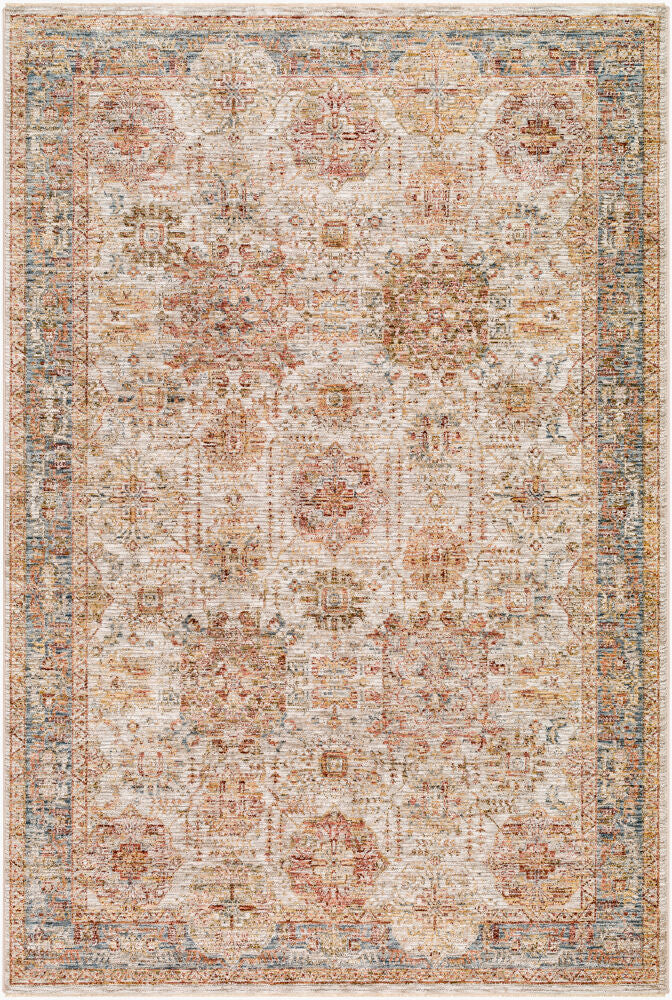 Naila Machine Woven Rug — Dark Blue/Light Sage