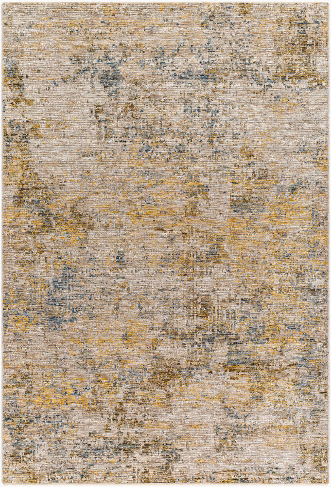 Naila Machine Woven Rug — Dark Blue/Light Sage