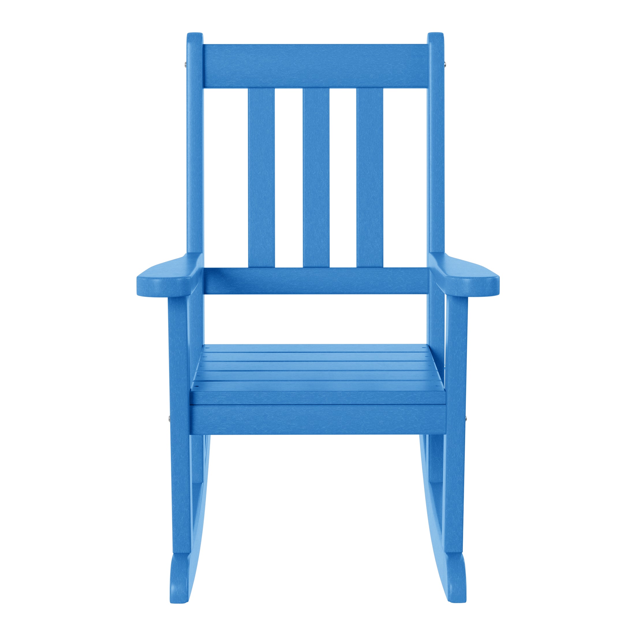 Tiny Terraces Kids Rocking Chair (Set of 2) Pacific Blue Seahawk Designs Kids Patio Rocking Chairs