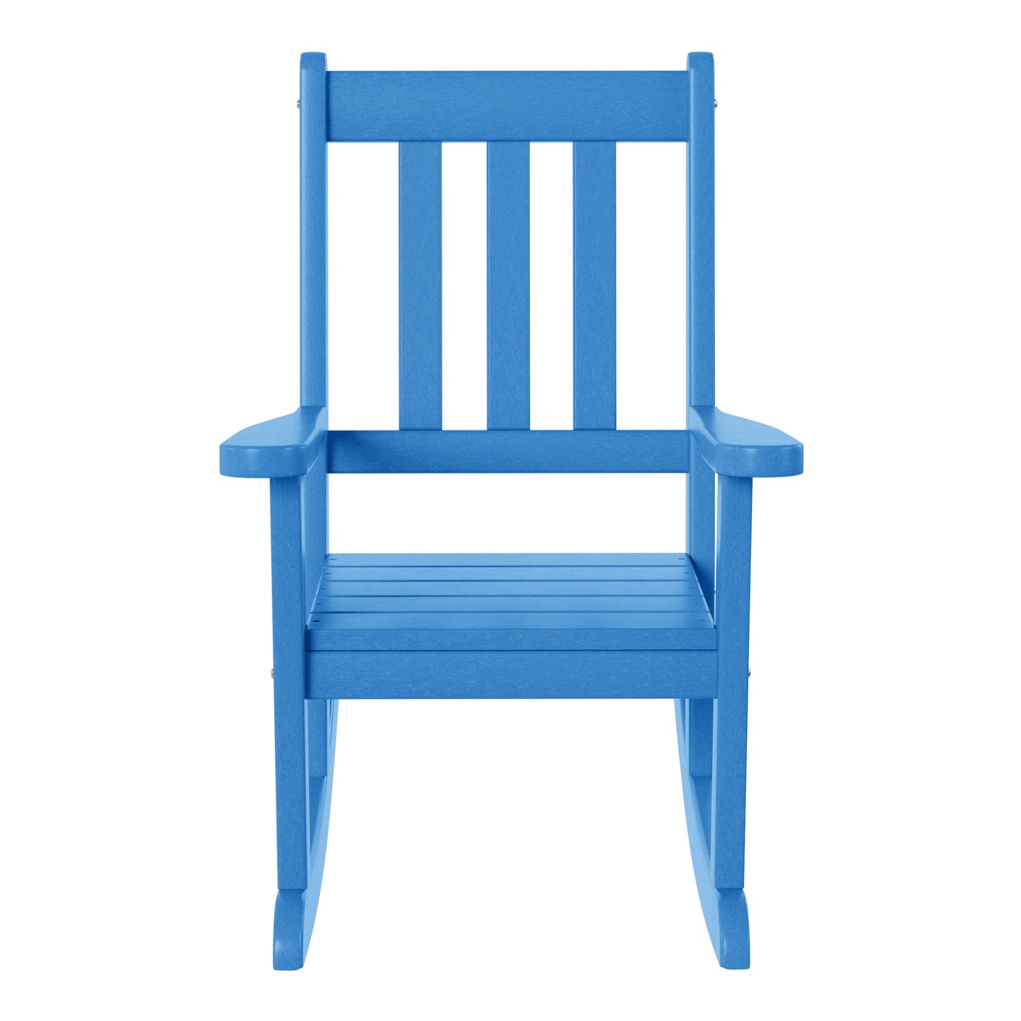 Tiny Terraces Kids Rocking Chair (Set of 2) Pacific Blue Seahawk Designs Kids Patio Rocking Chairs