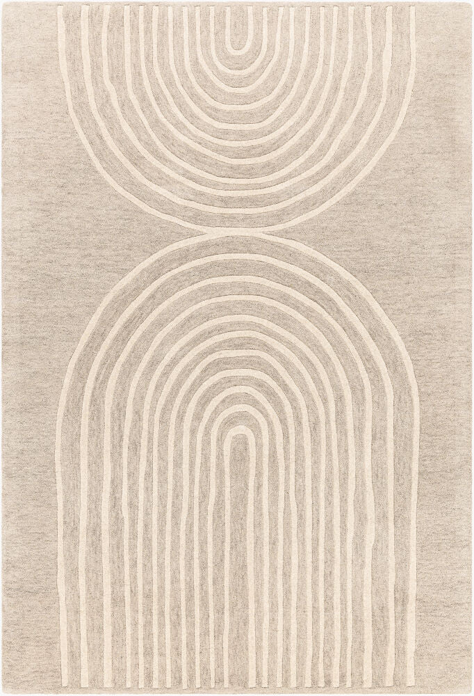 Isabel Handmade Rug — Beige/Tan