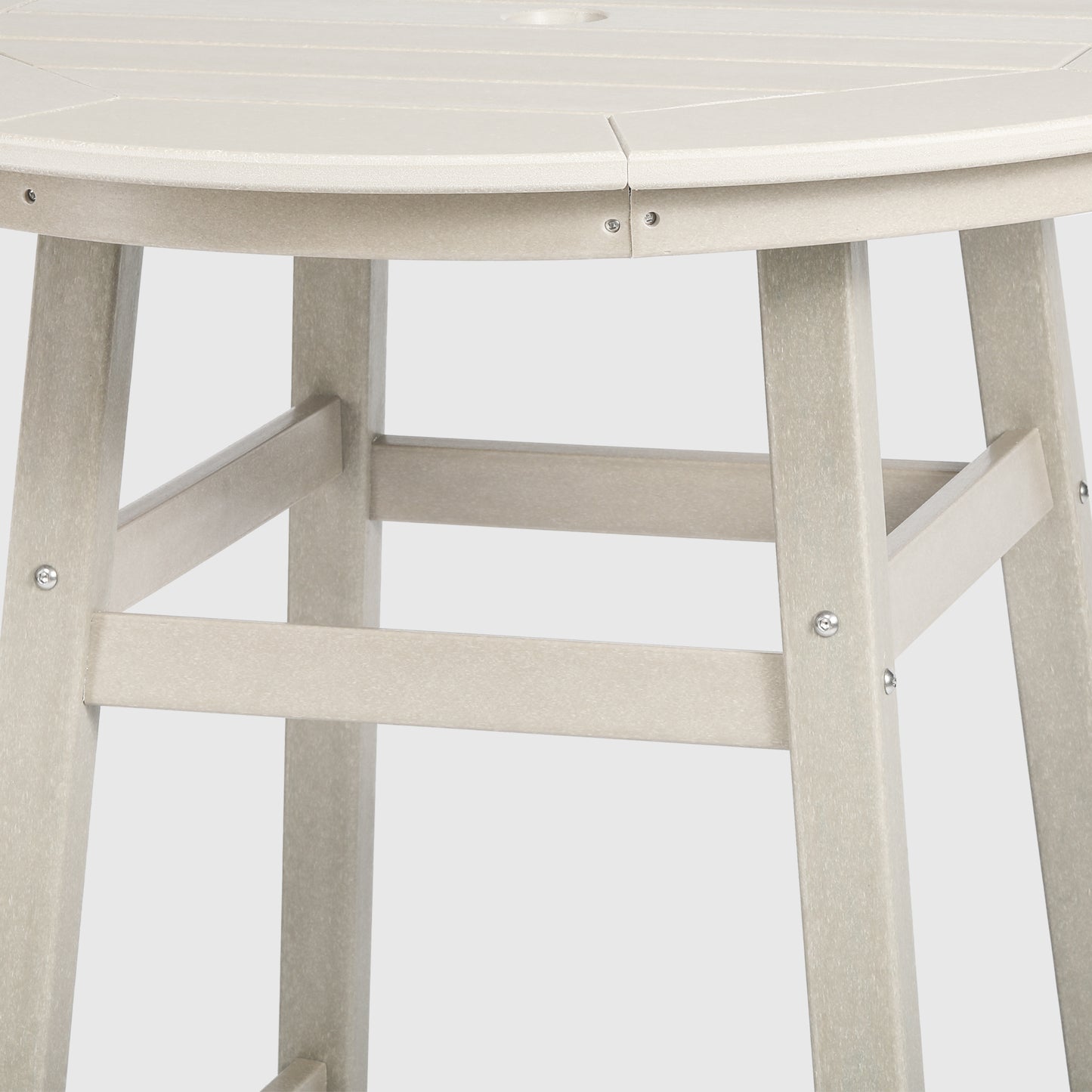 Stockholm All-Weather Outdoor 35" Round Counter Table (37" Height) Seahawk Designs Patio Bar Tables
