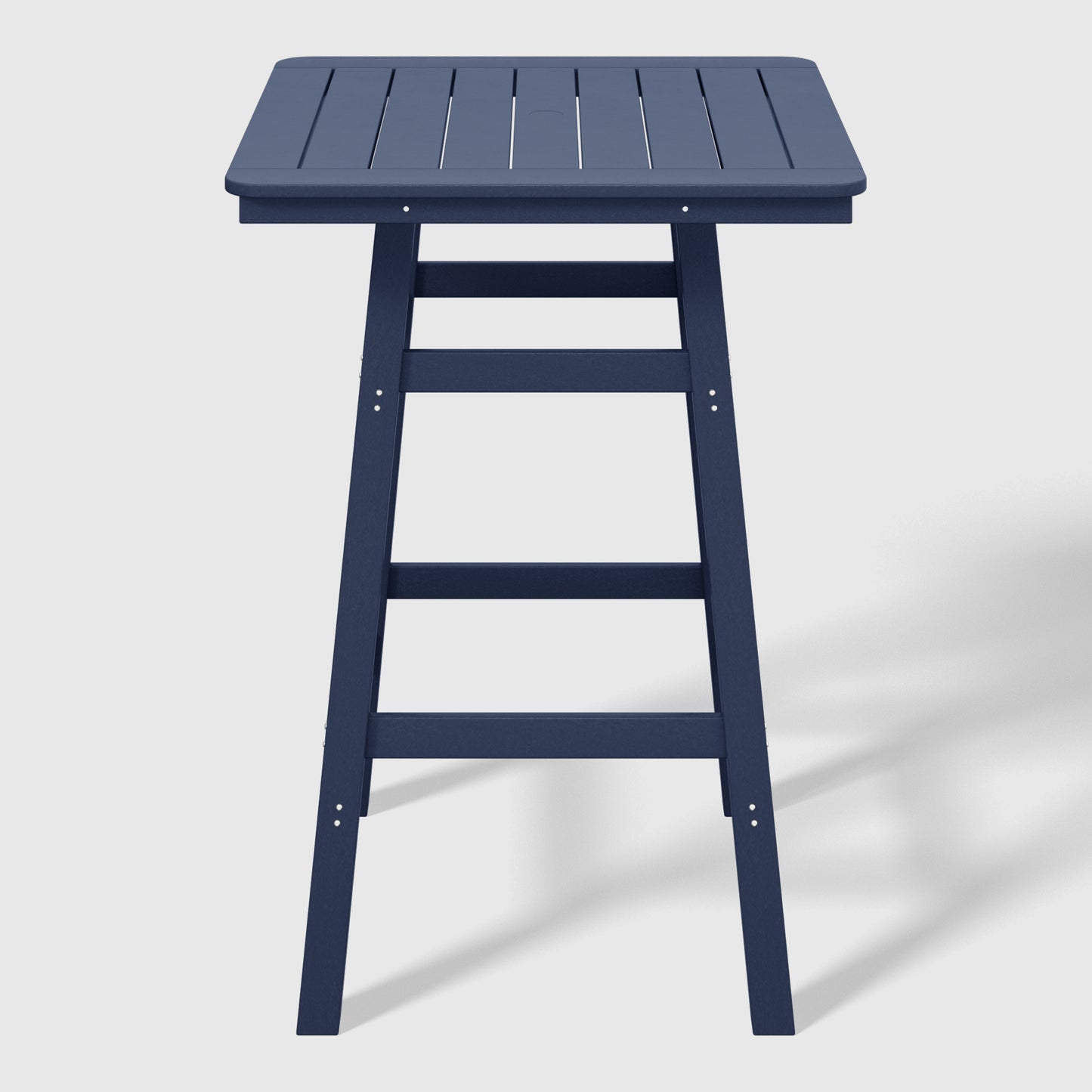 Stockholm All-Weather Outdoor 30" Square Bar Table (42" Height) Seahawk Designs Patio Bar Tables