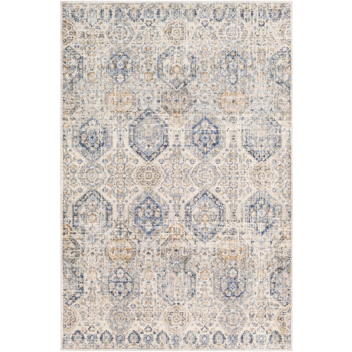 Indigo Machine Woven Rug Livabliss Indigo