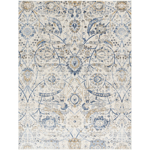 Indigo Machine Woven Rug Livabliss Indigo