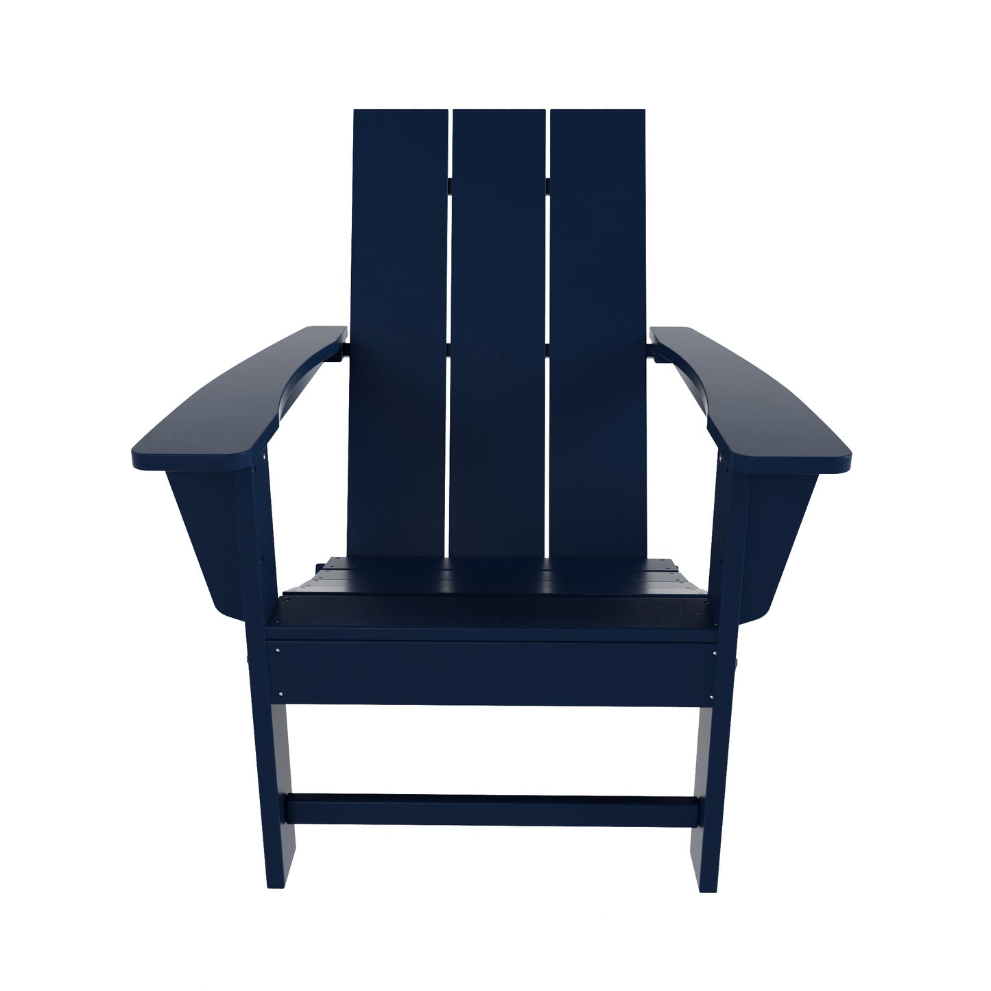 Malibu Modern All-Weather Outdoor Folding Adirondack Chair Navy Blue Seahawk Designs Adirondack Chairs