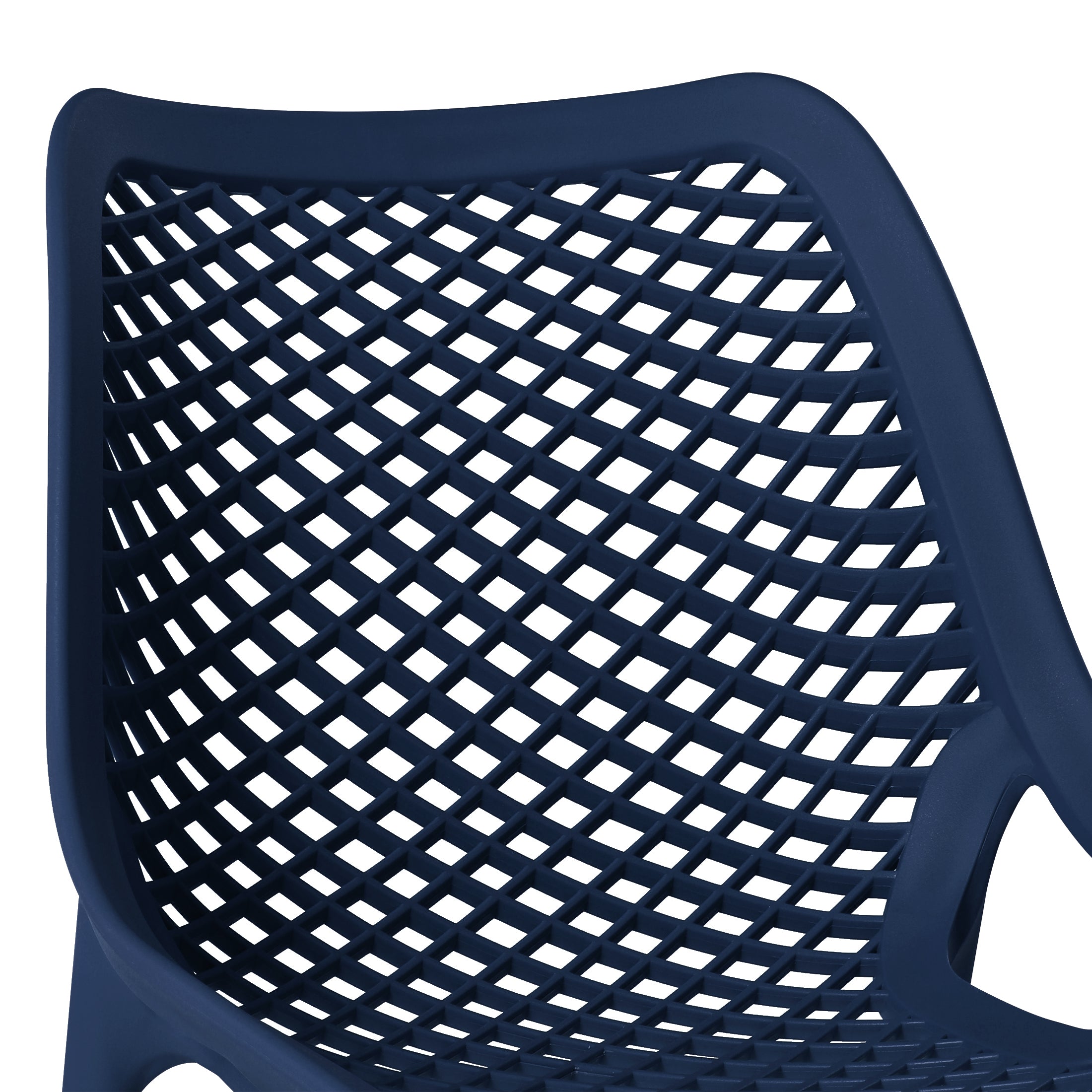 Polyform Stacking Dining Side Chair (Set of 2) Seahawk Designs Patio Dining Chairs