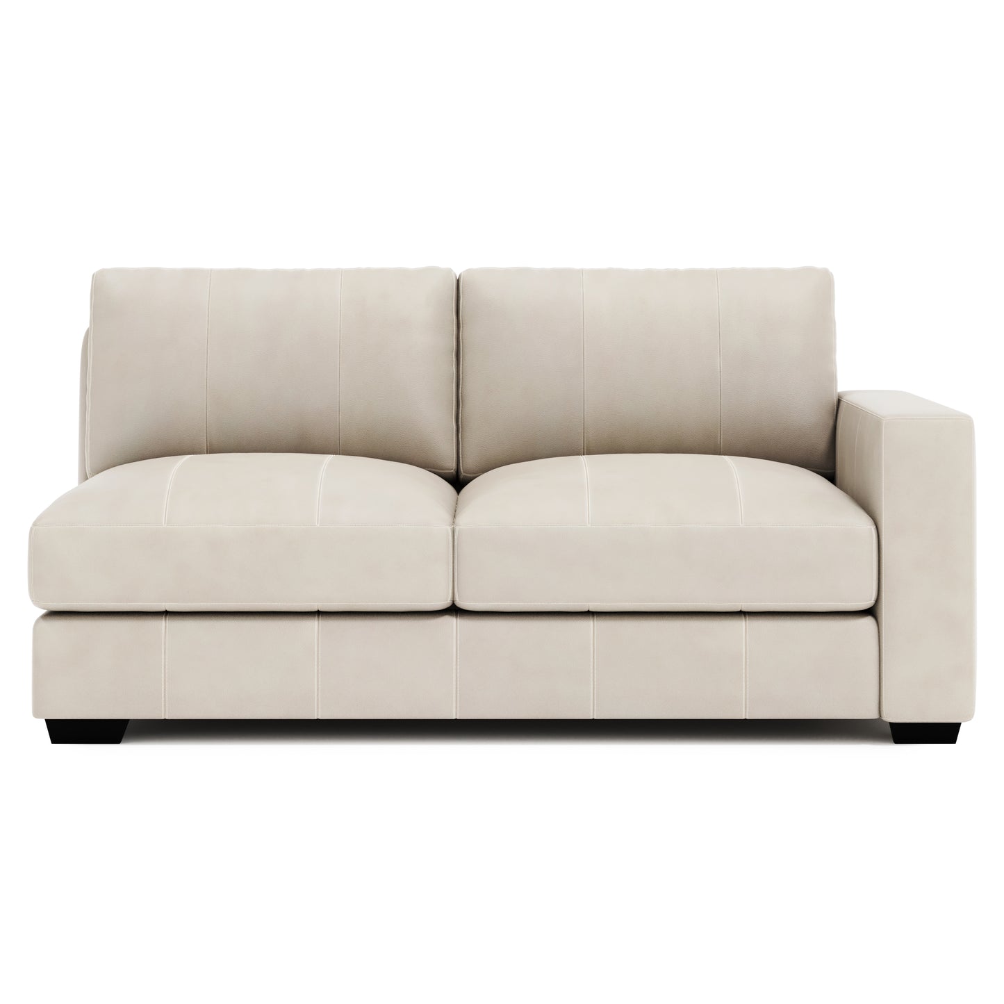 Dawkins Leather Right Arm Loveseat