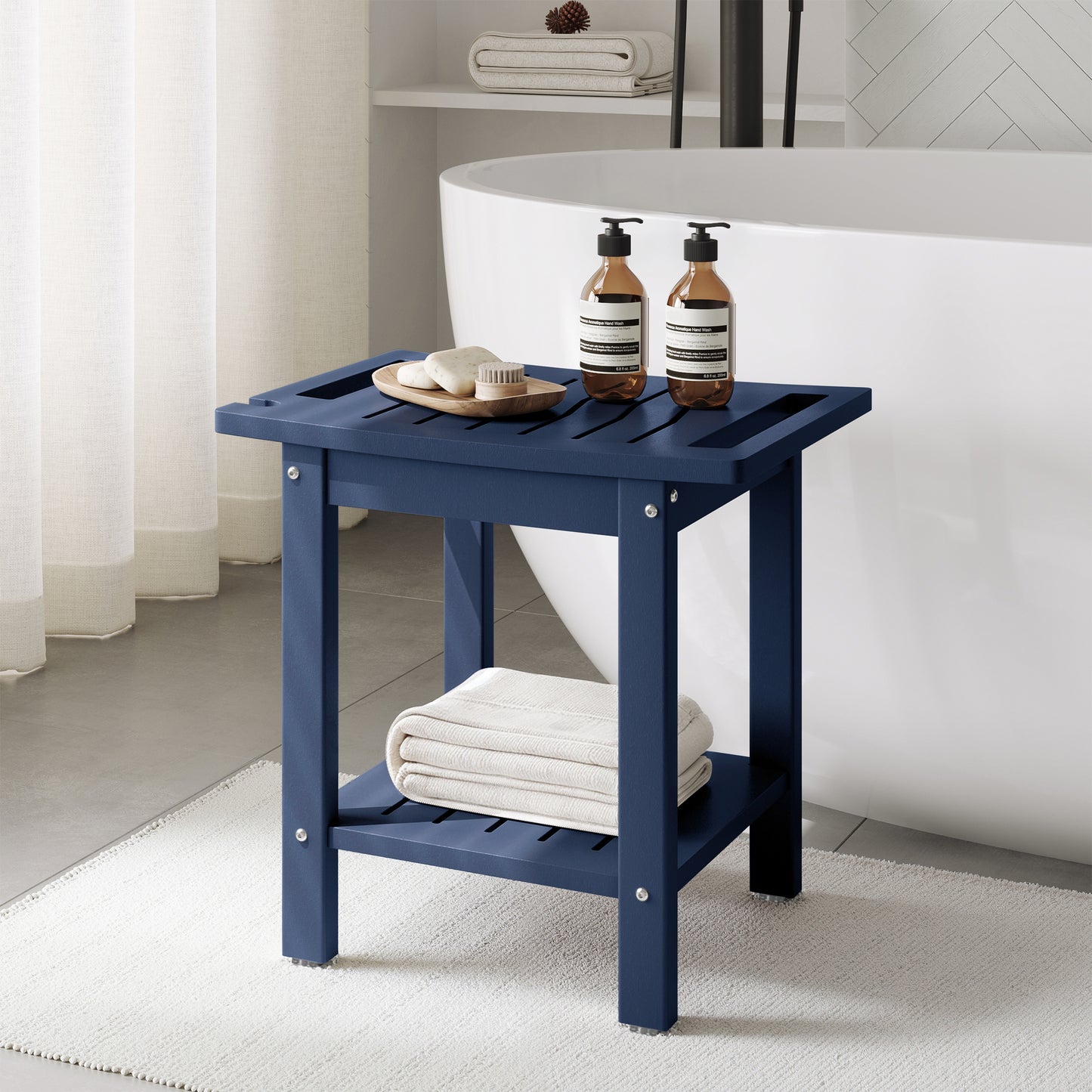 Cascade Bathroom Bench/Table Seahawk Designs Shower Benches