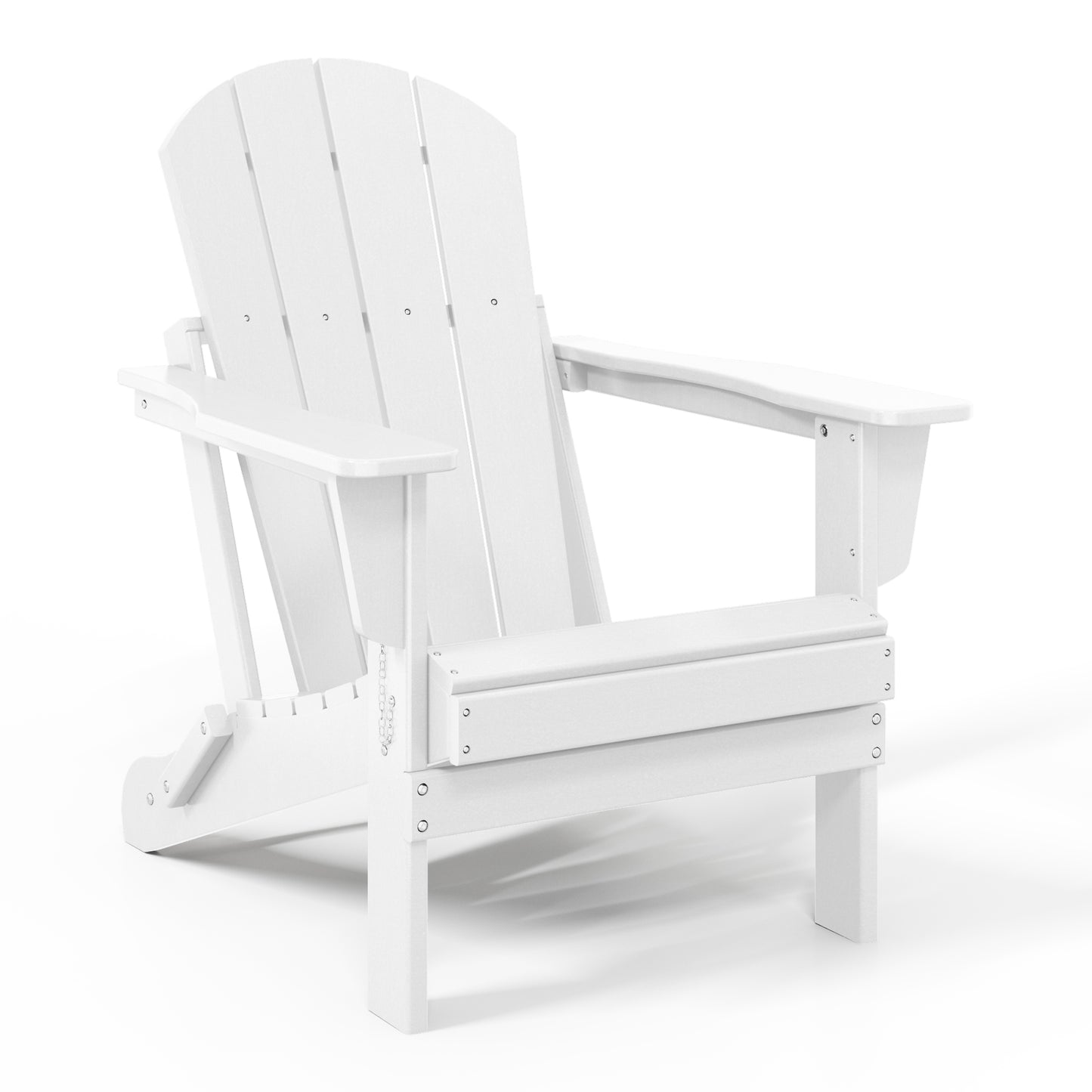 Chatham All-Weather Outdoor Folding Adirondack Chair White Seahawk Designs Adirondack Chairs