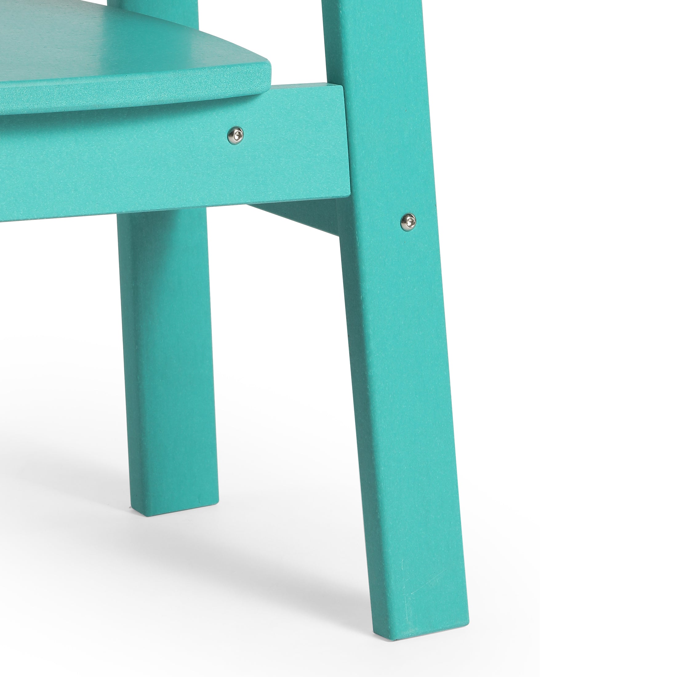 Tiny Terraces Essentials Kids' All-Weather Outdoor Dining Chair (Set of 2) Seahawk Designs Kids Patio Dining Chairs