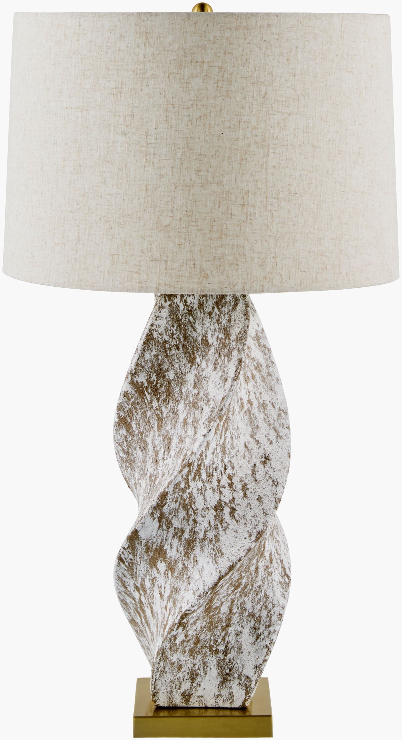 Ilorin Accent Table Lamp — Brown