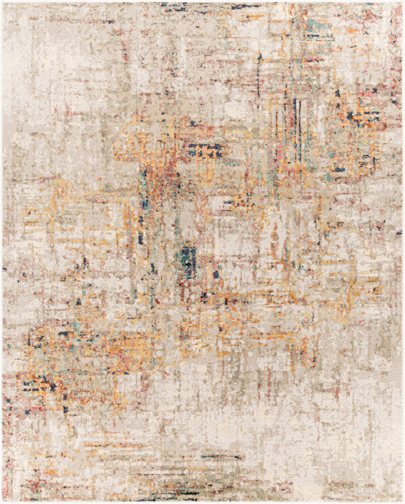 Illusions Machine Woven Rug — Cream/Dark Blue