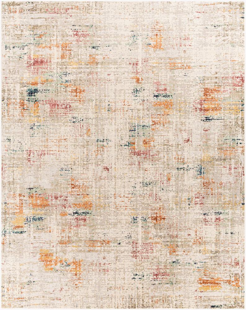Illusions Machine Woven Rug — Cream/Dark Blue
