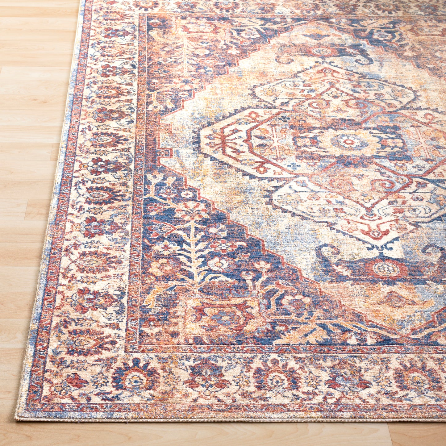 Mahal Machine Woven Rug Livabliss Mahal