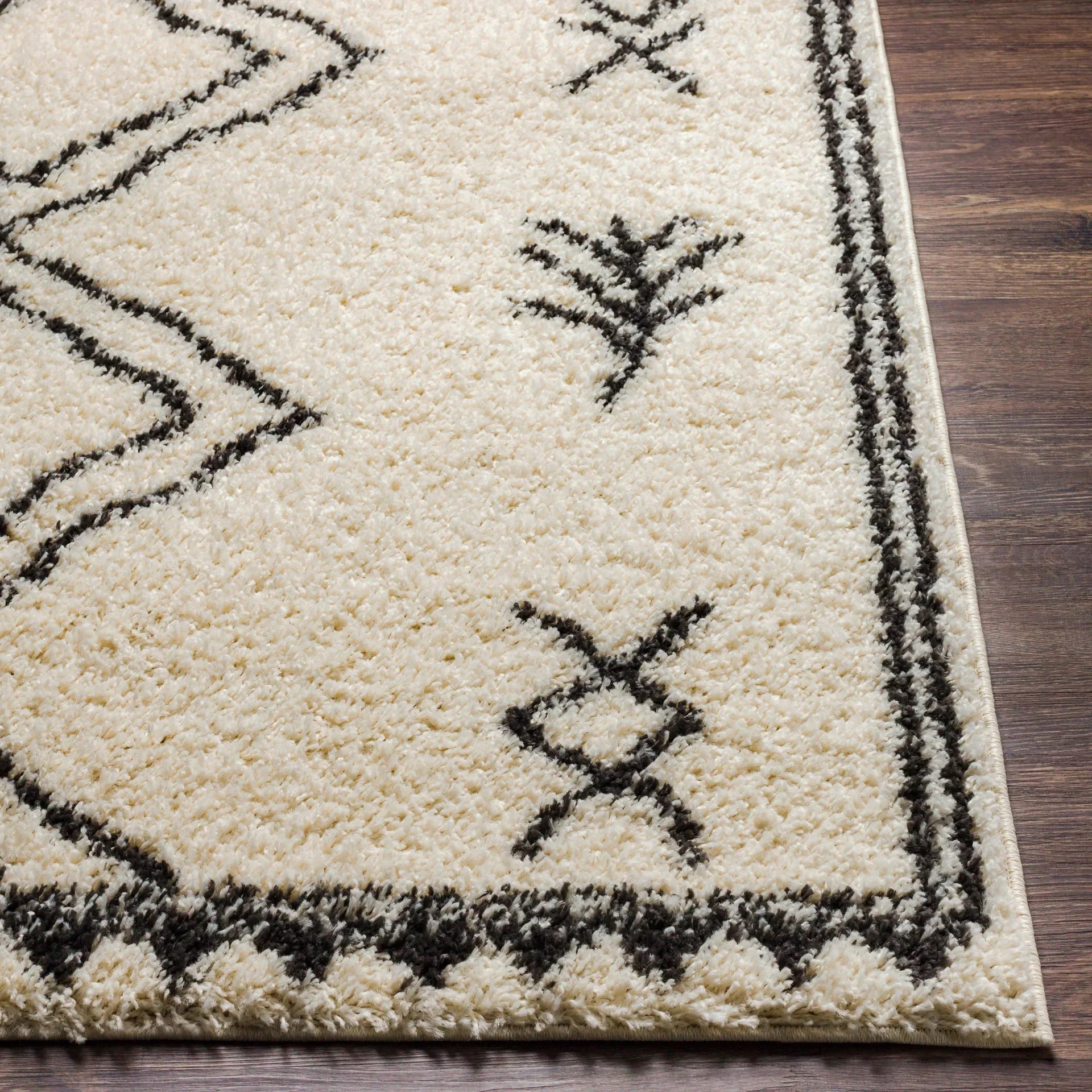 Beni Shag Machine Woven Rug Livabliss Beni Shag