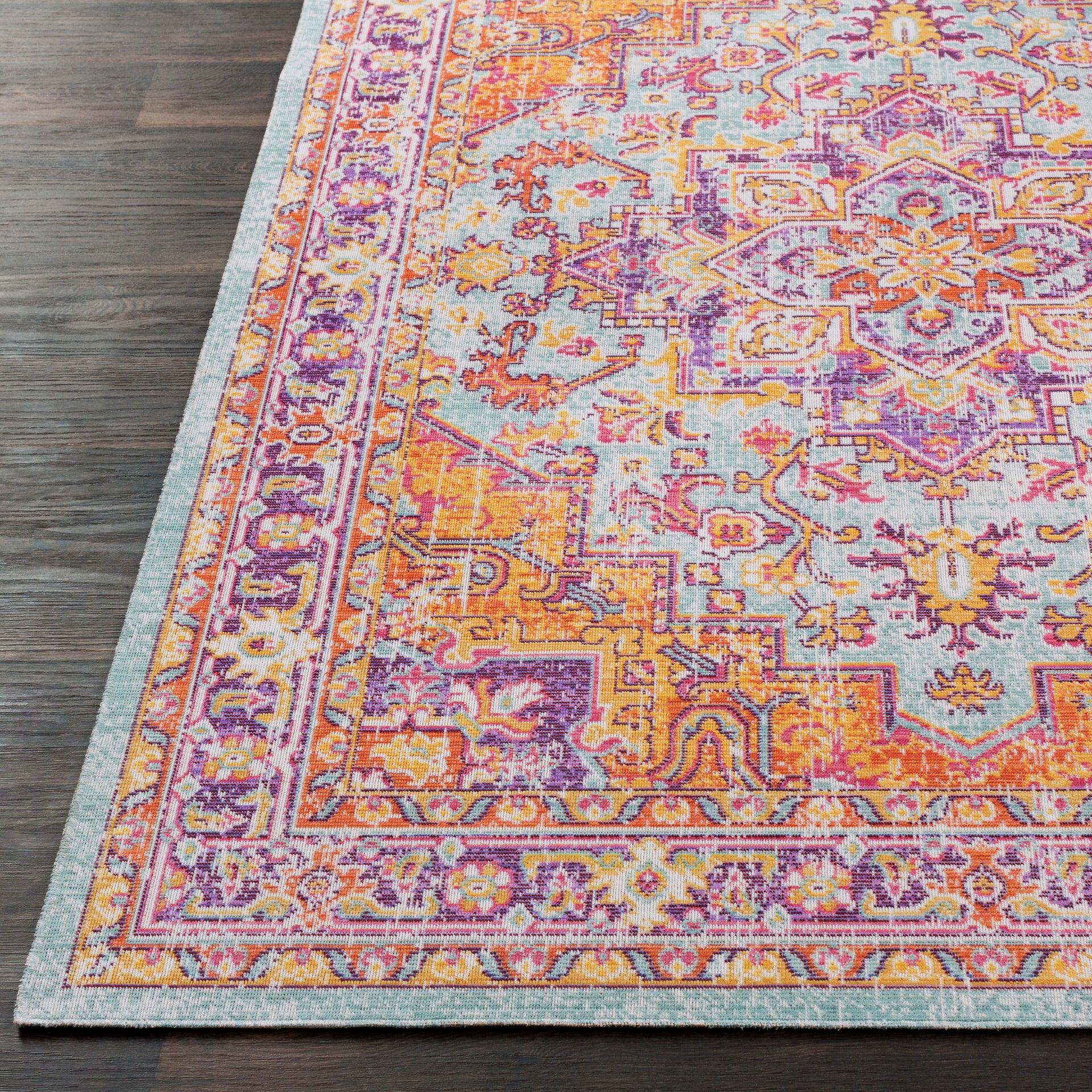 Antioch Machine Woven Rug Livabliss Antioch