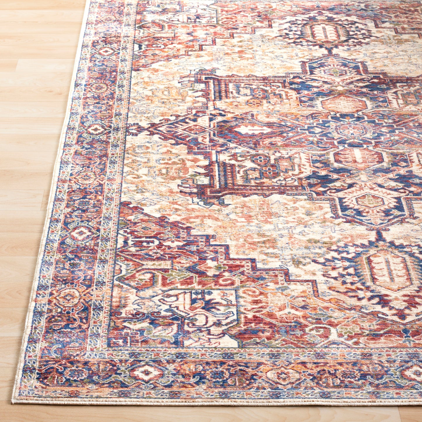 Mahal Machine Woven Rug Livabliss Mahal