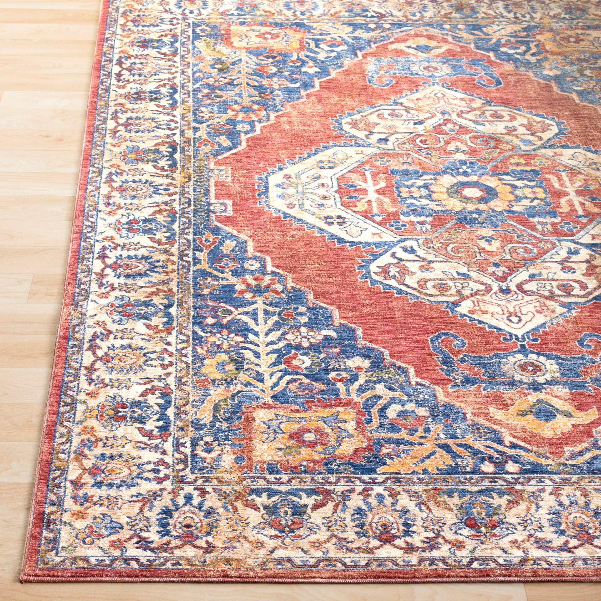 Mahal Machine Woven Rug Livabliss Mahal