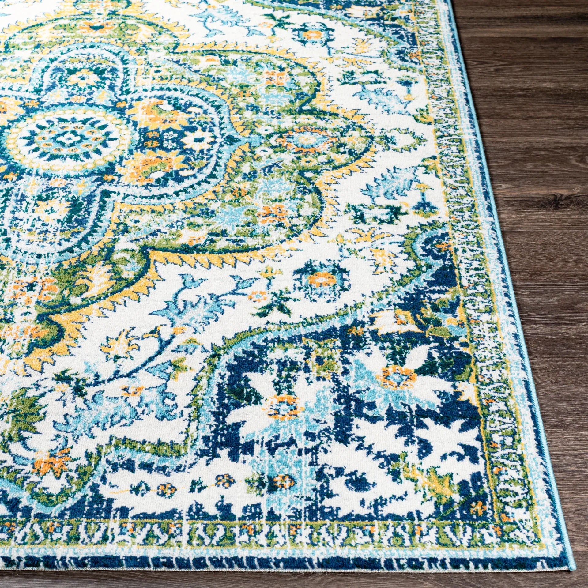 Floransa Machine Woven Rug Livabliss Floransa