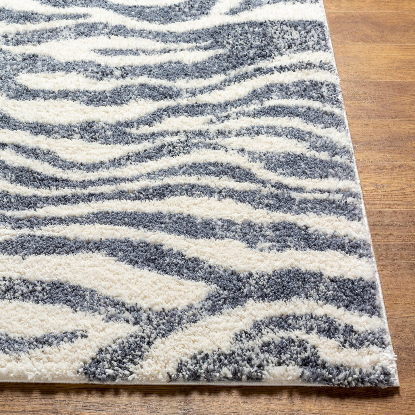 Puffy Shag Machine Woven Rug Livabliss Puffy Shag