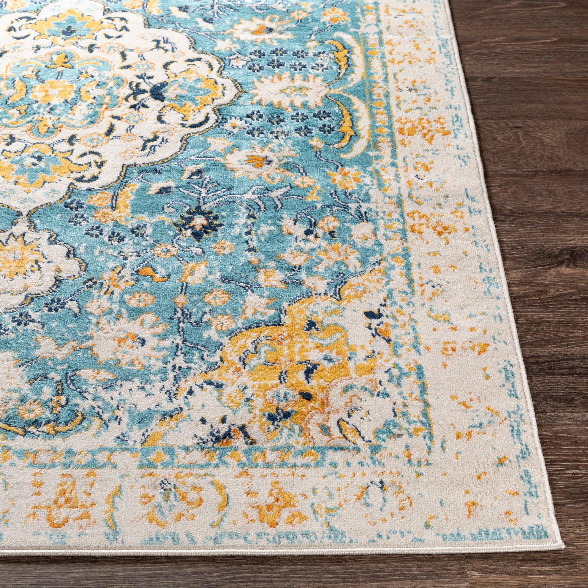 Floransa Machine Woven Rug Livabliss Floransa
