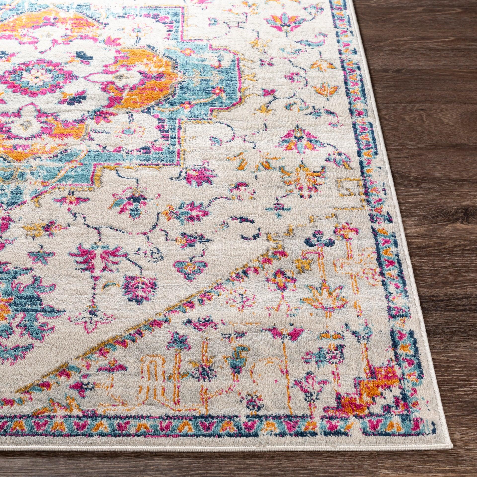 Floransa Machine Woven Rug Livabliss Floransa