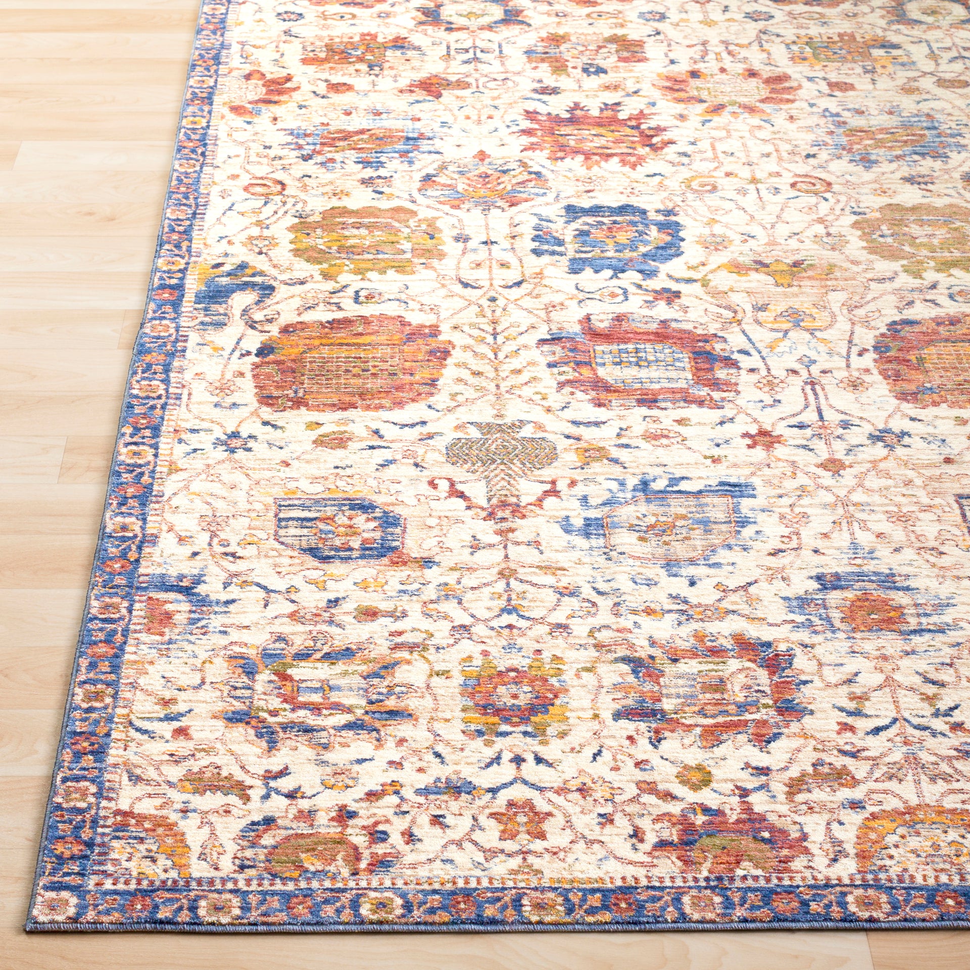 Mahal Machine Woven Rug Livabliss Mahal