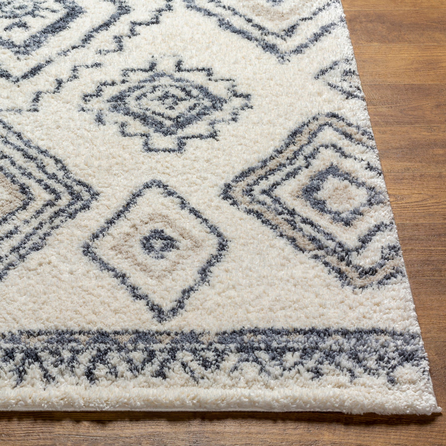 Puffy Shag Machine Woven Rug Livabliss Puffy Shag