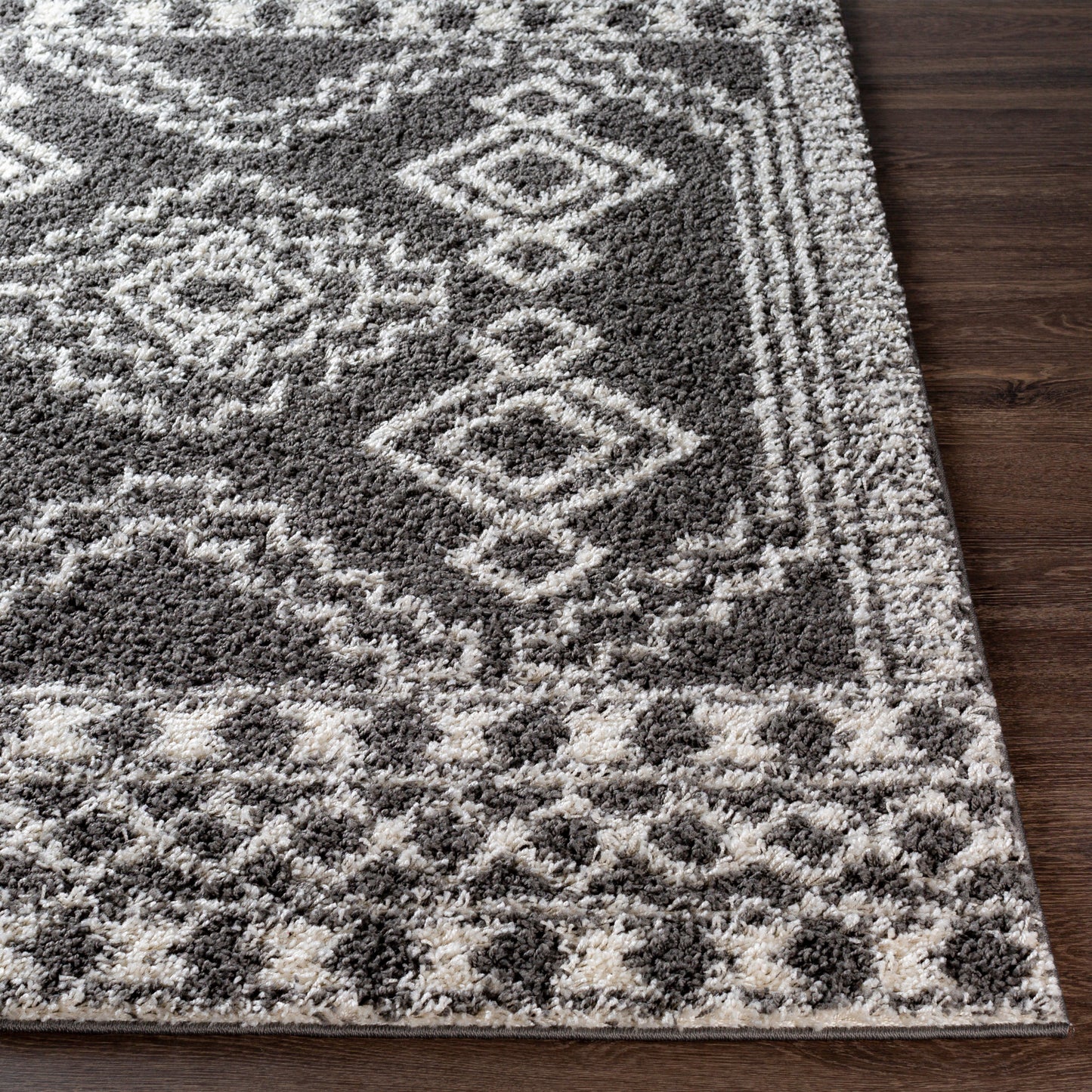 Taza Shag Machine Woven Rug Livabliss Taza Shag