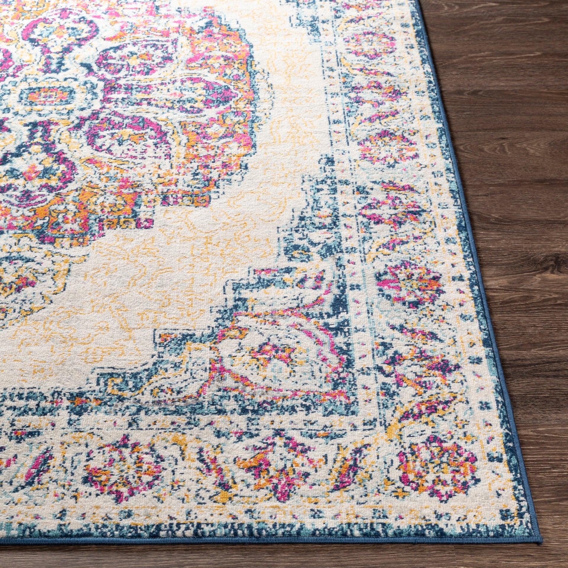 Floransa Machine Woven Rug Livabliss Floransa