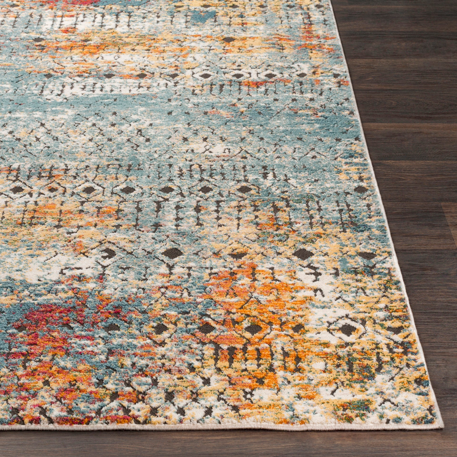 Herati Machine Woven Rug Livabliss Herati