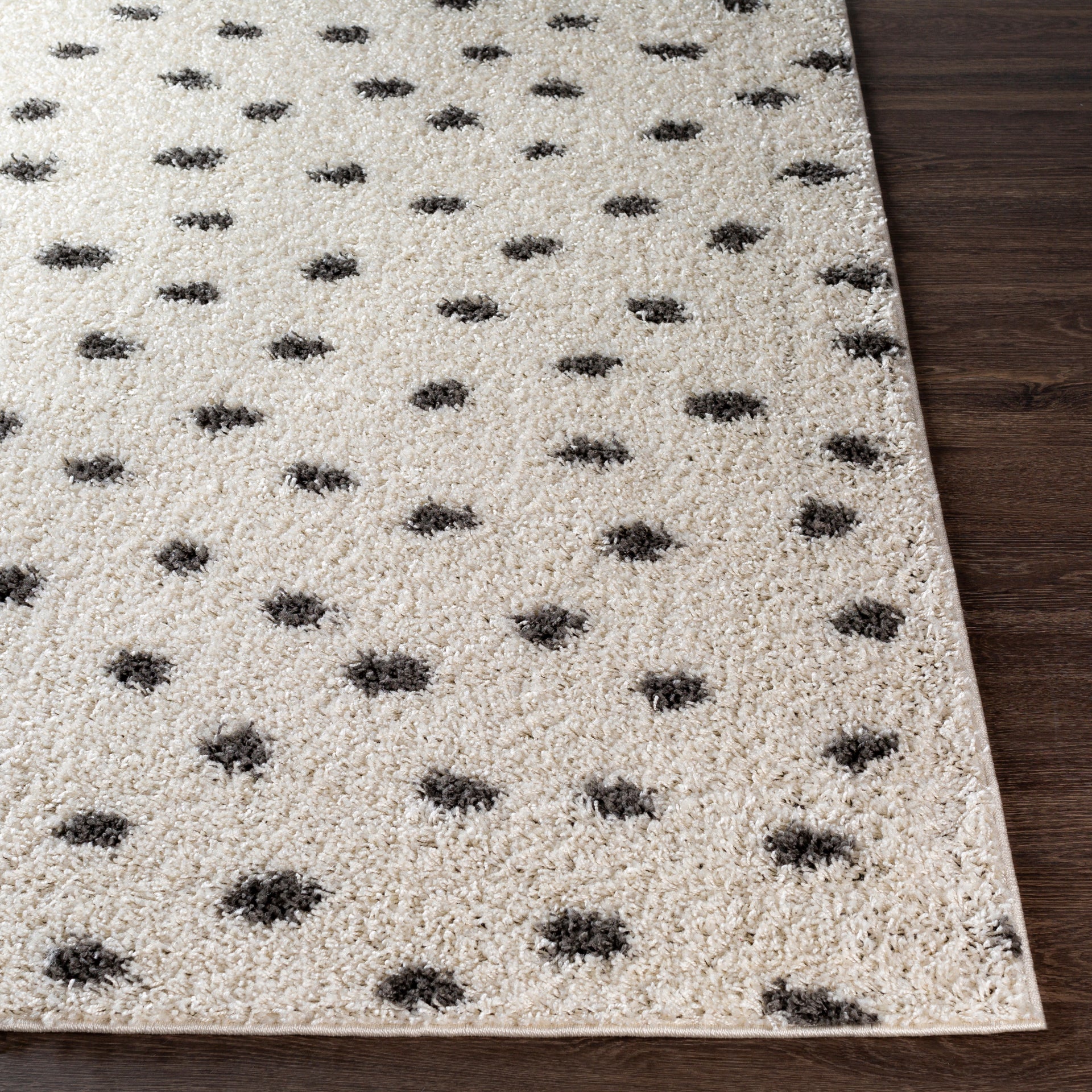 Taza Shag Machine Woven Rug Livabliss Taza Shag