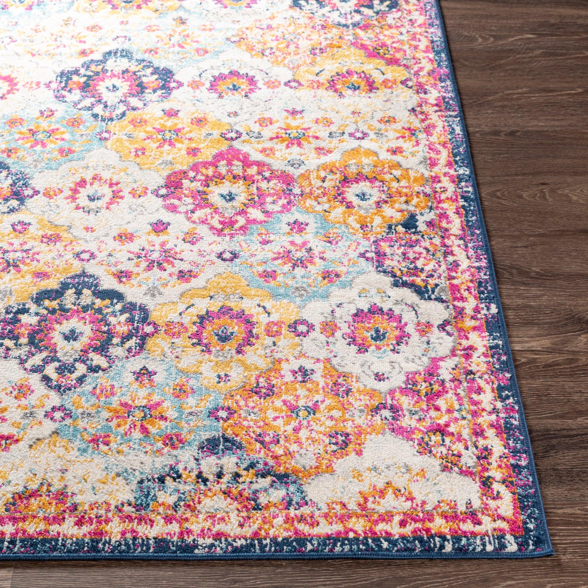 Floransa Machine Woven Rug Livabliss Floransa