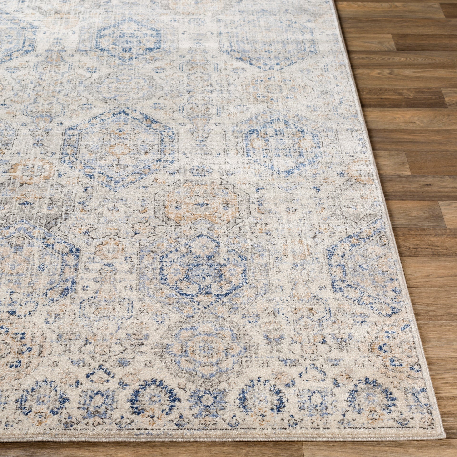 Indigo Machine Woven Rug Livabliss Indigo
