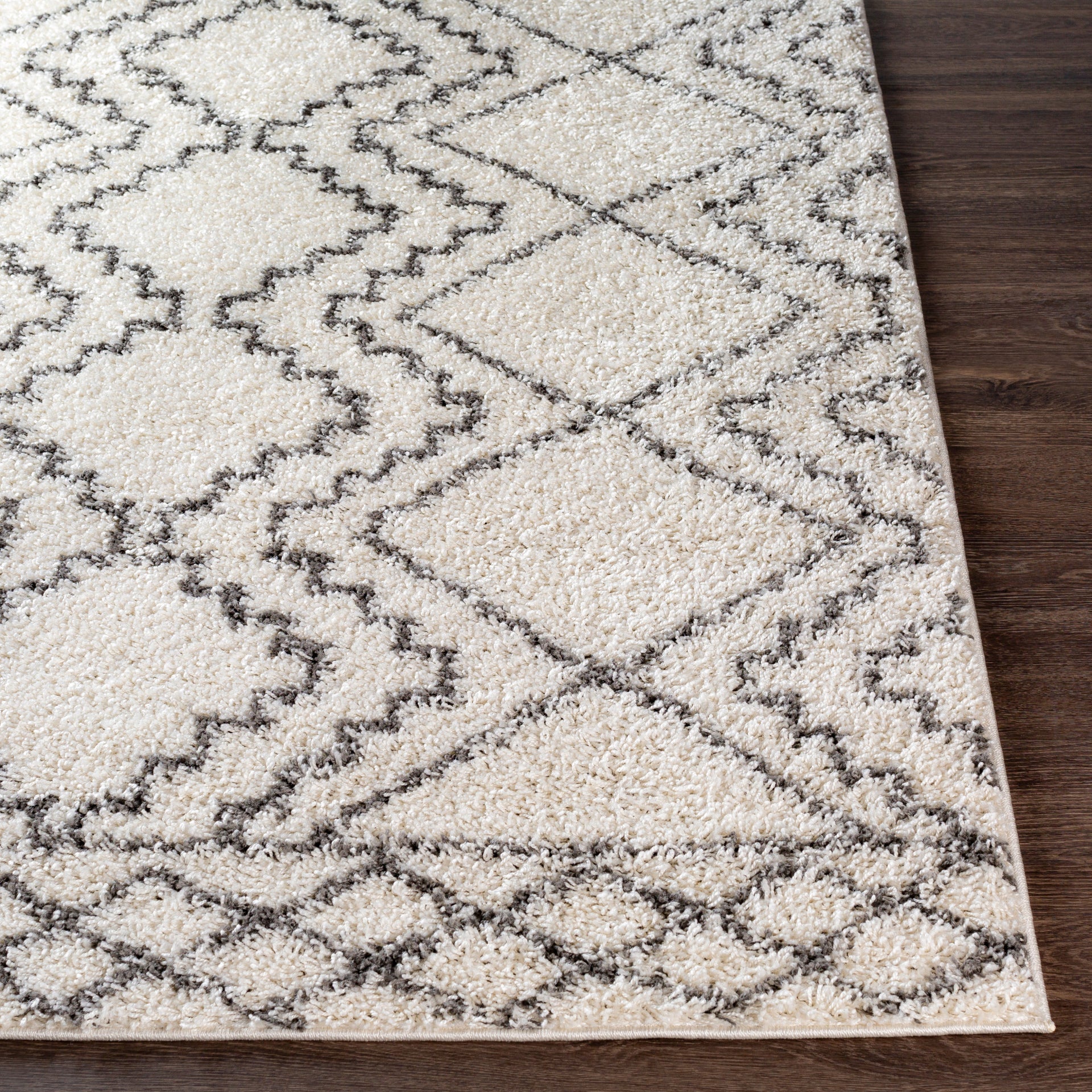 Taza Shag Machine Woven Rug Livabliss Taza Shag