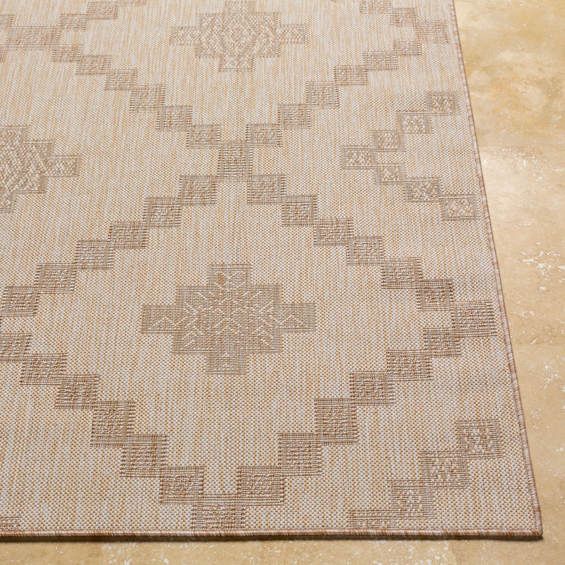 Tuareg Machine Woven Rug Livabliss Tuareg