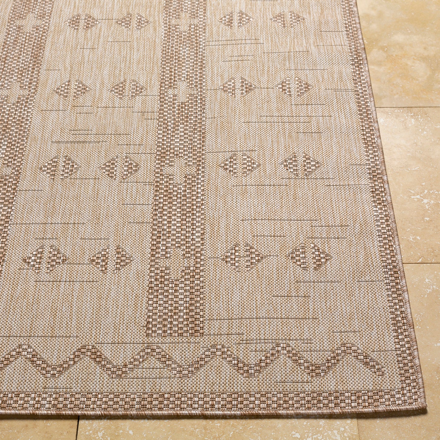 Tuareg Machine Woven Rug Livabliss Tuareg