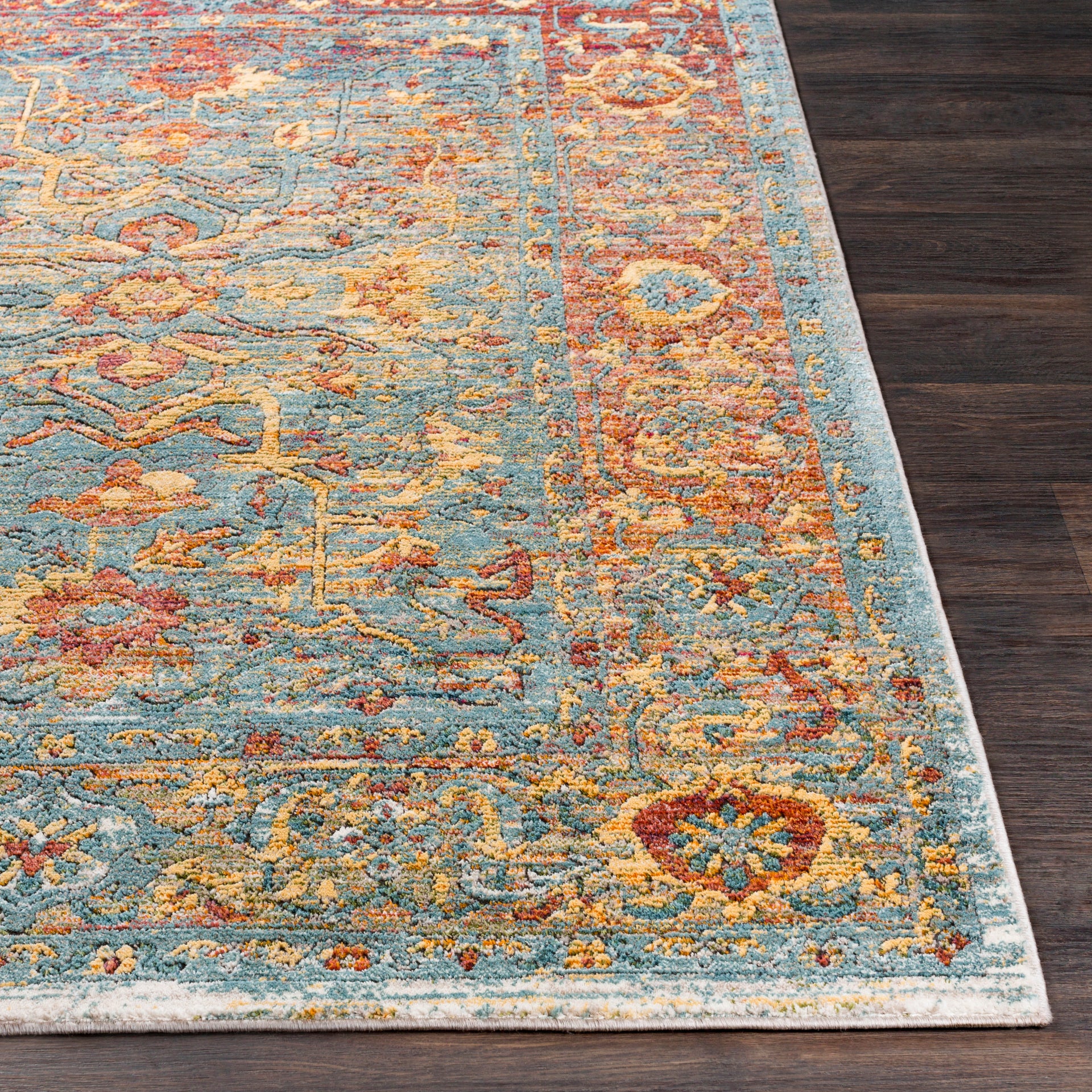 Herati Machine Woven Rug Livabliss Herati