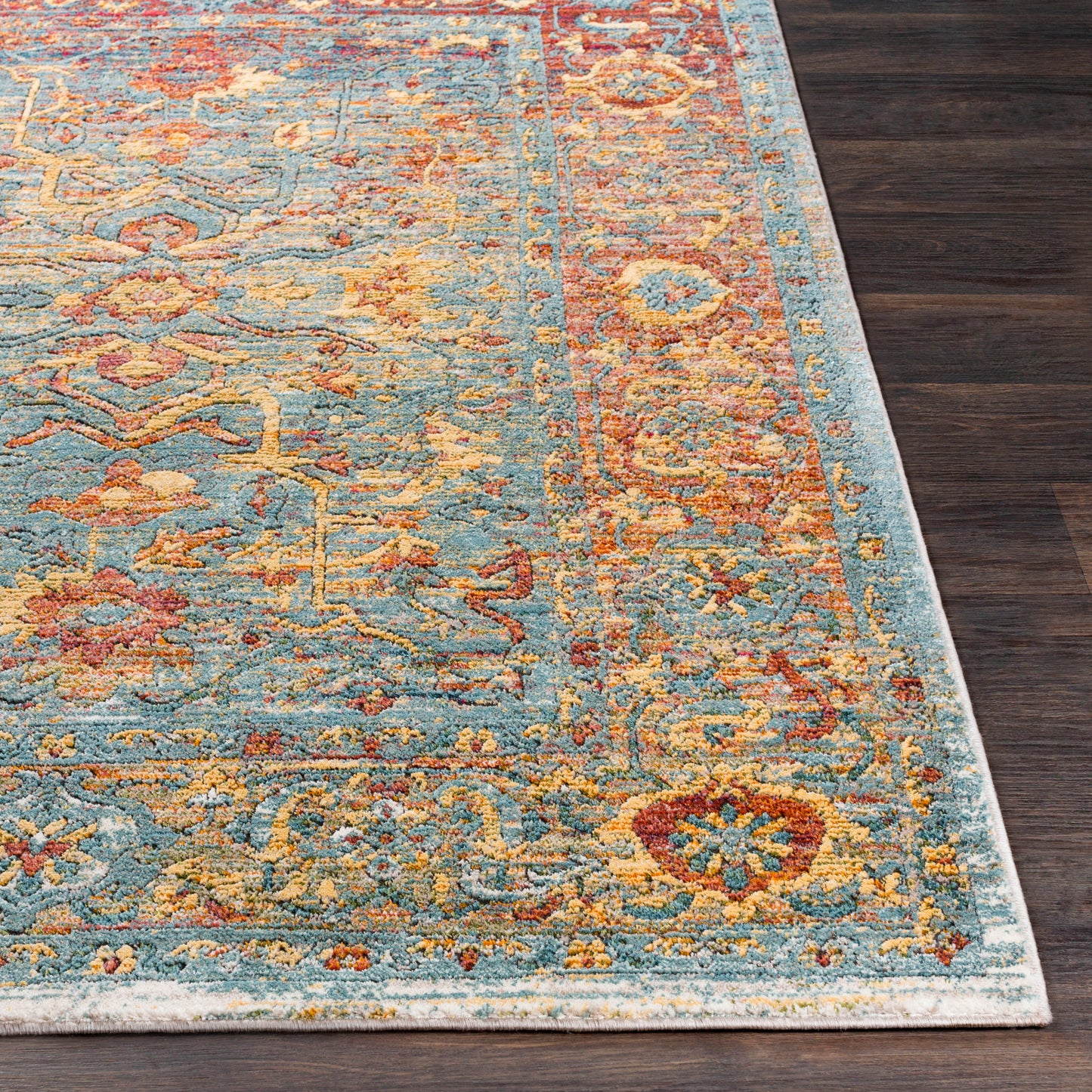 Herati Machine Woven Rug Livabliss Herati