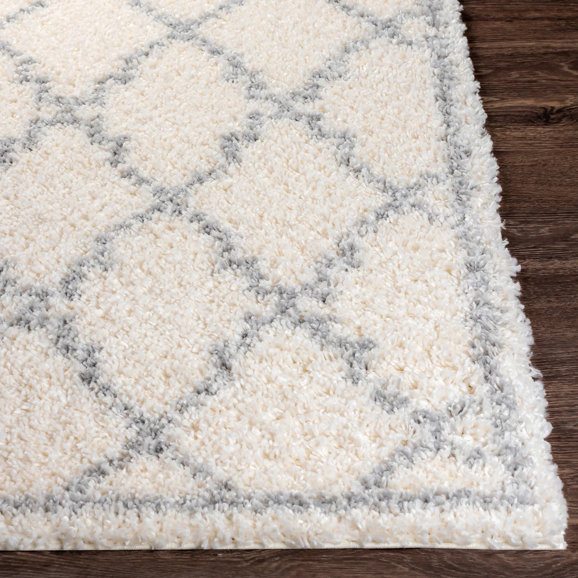 Deluxe Shag Machine Woven Rug Livabliss Deluxe Shag