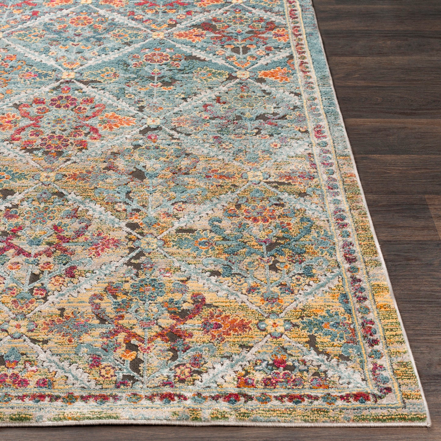 Herati Machine Woven Rug Livabliss Herati