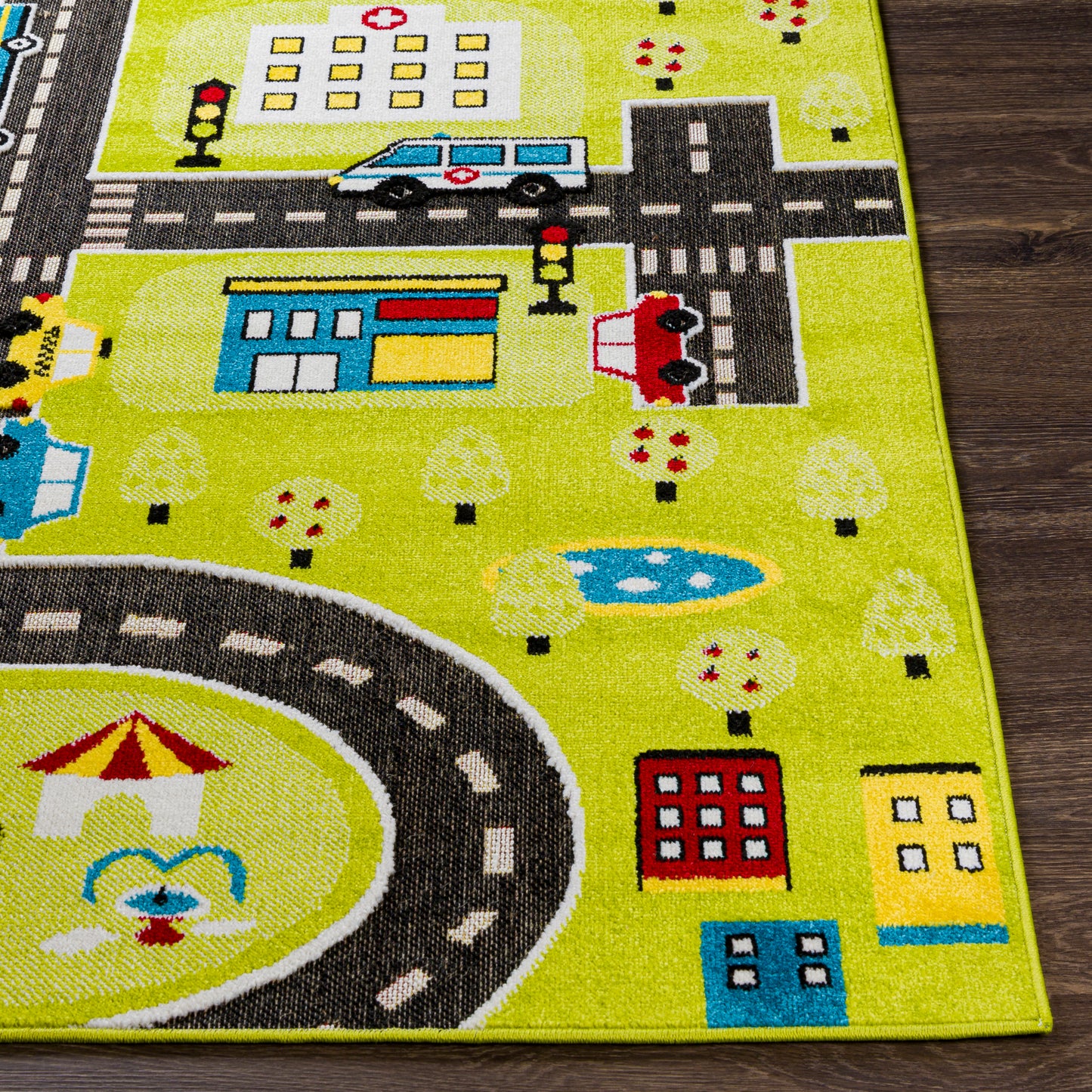 Kindergarten Machine Woven Rug Livabliss Kindergarten