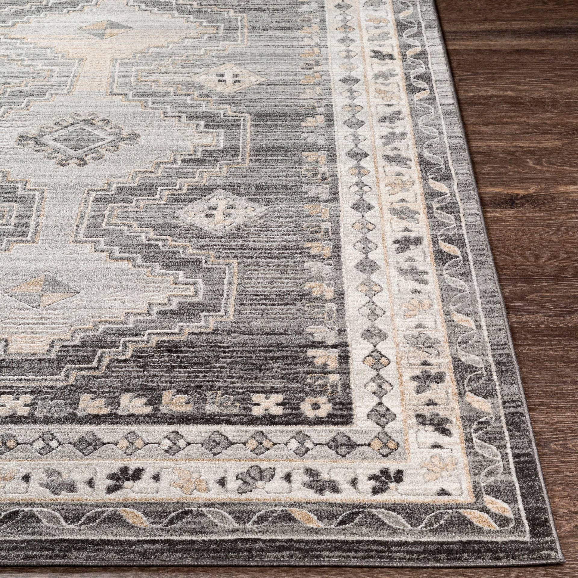 Indigo Machine Woven Rug Livabliss Indigo