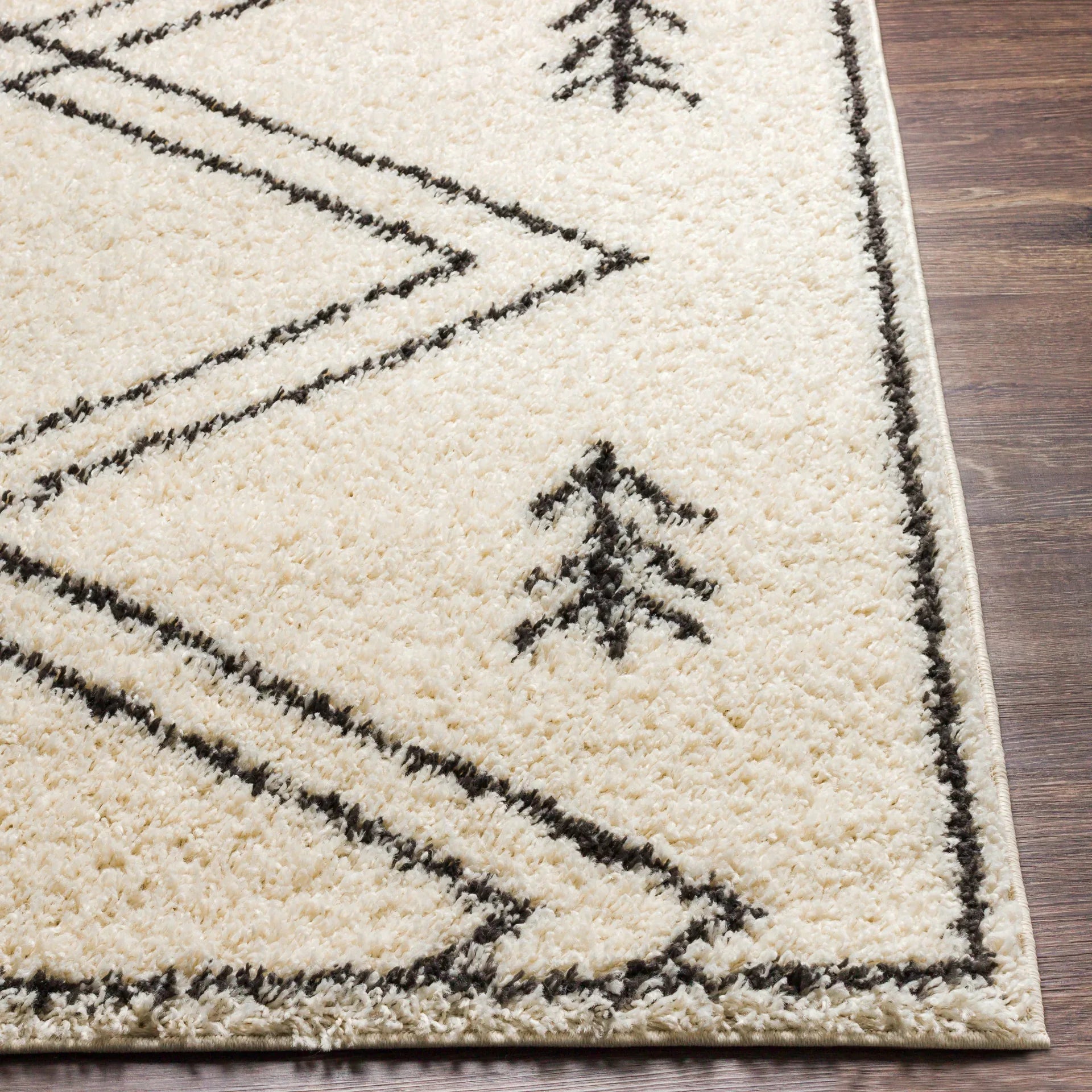 Beni Shag Machine Woven Rug Livabliss Beni Shag
