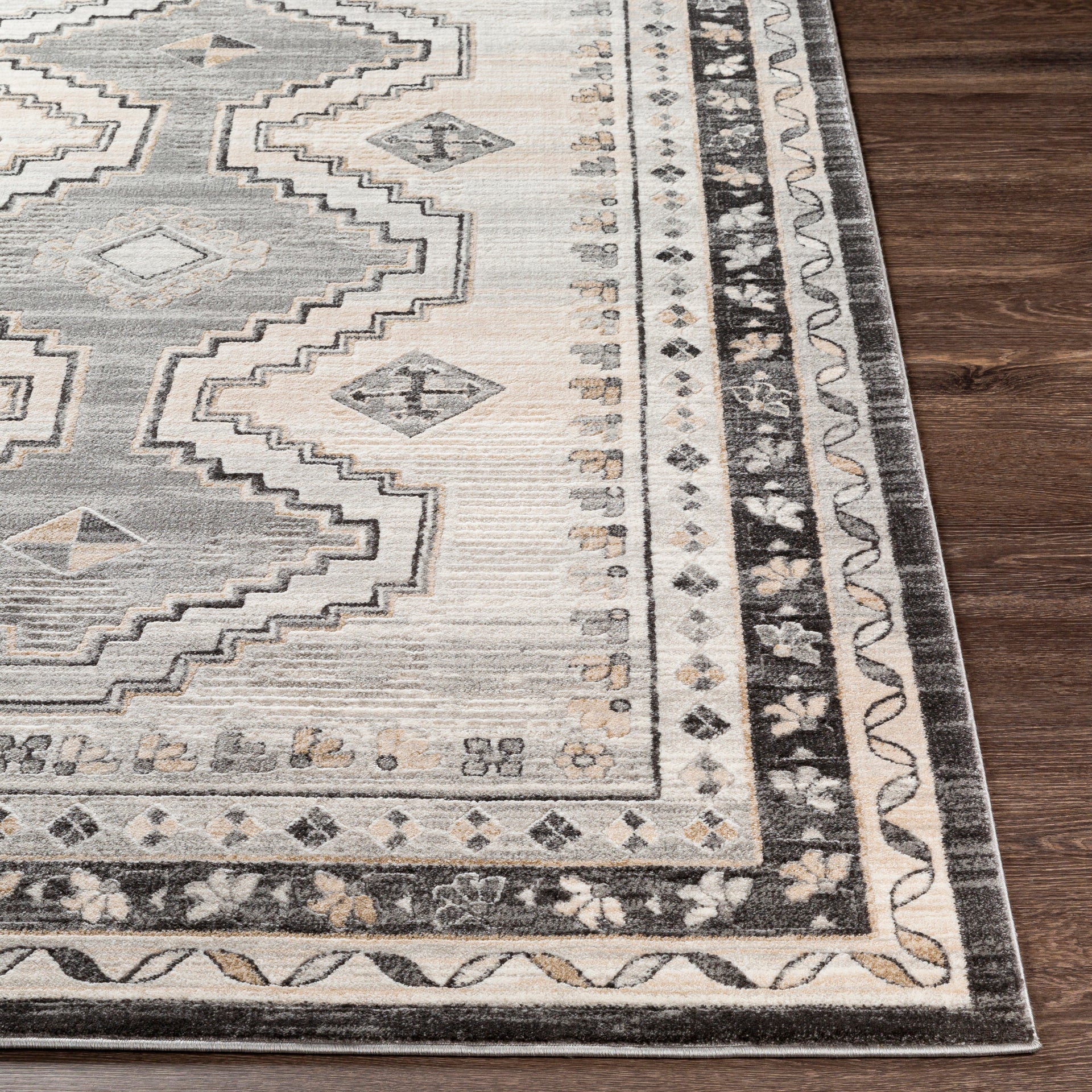 Indigo Machine Woven Rug Livabliss Indigo