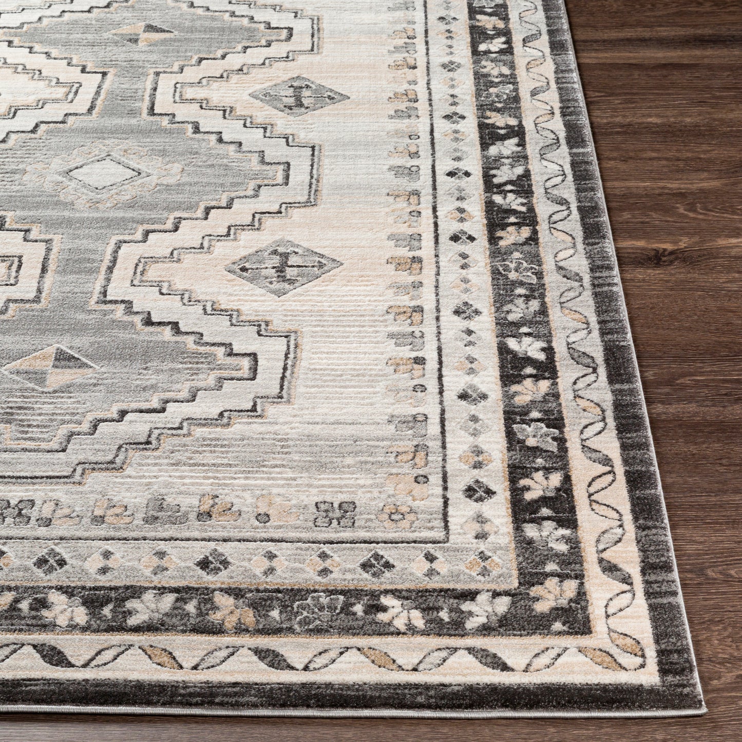 Indigo Machine Woven Rug Livabliss Indigo