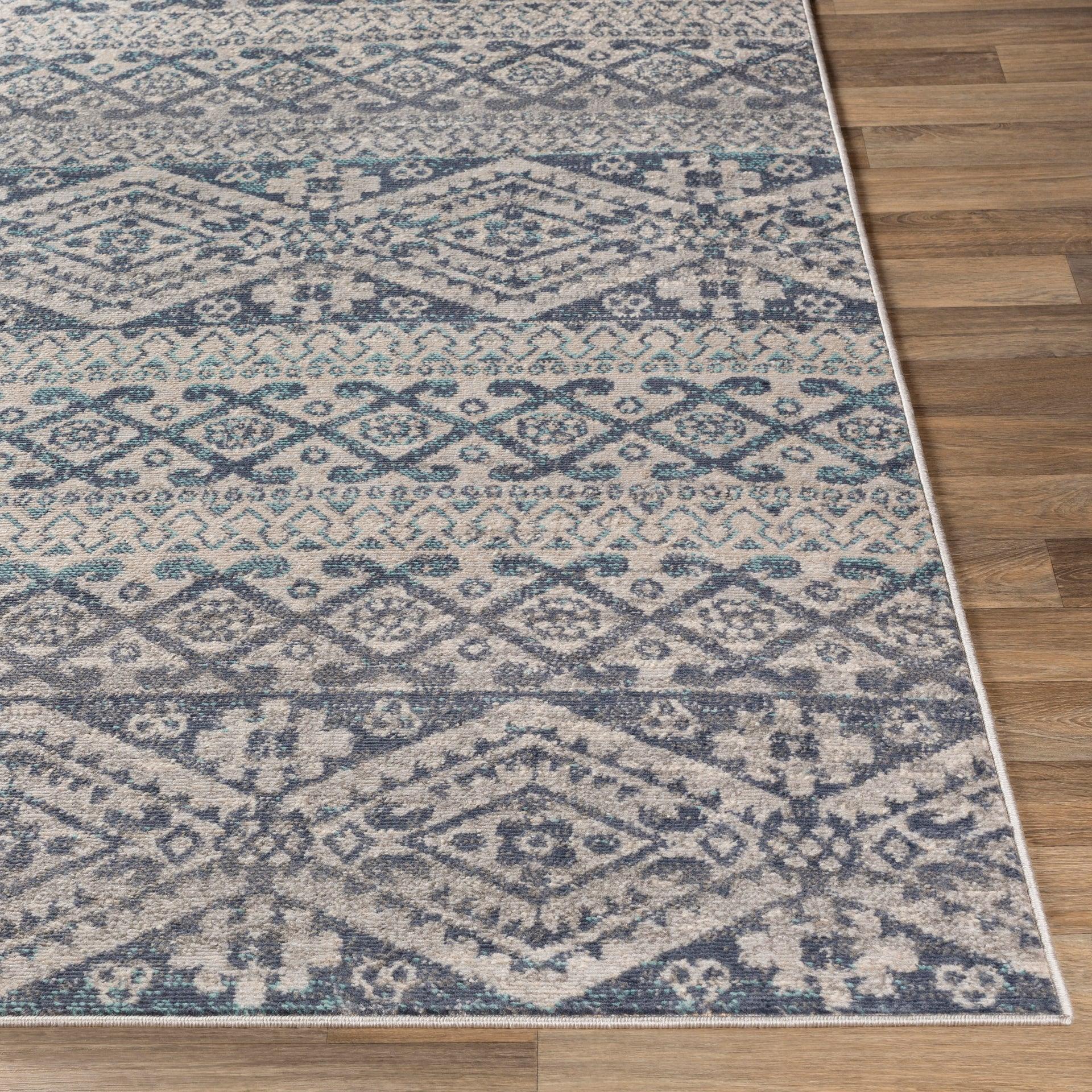 City Light Machine Woven Rug Livabliss City Light